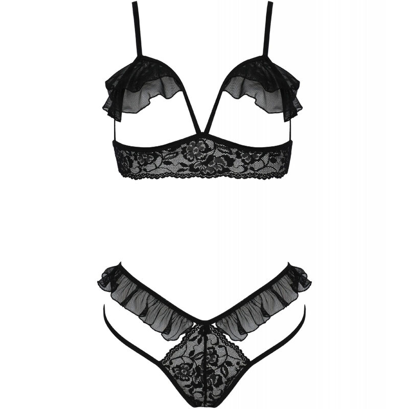Passion-Dolly Set Due Pezzi Nero 2 Passion-Dolly Set Due Pezzi Nero · Lingerie sexy donna (imaginea 3)