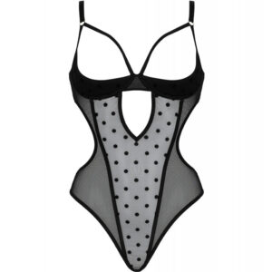 Passion-Marina Body Nero · Lingerie sexy donna (immagine 3)
