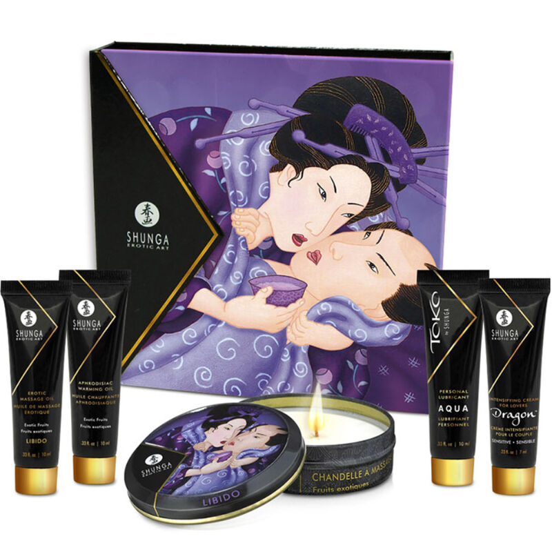 Shunga Kits-Segreto Geisha Frutta Esotica Set Mini 1 Shunga Kits-Segreto Geisha Frutta Esotica Set Mini · Dolciumi & Regali