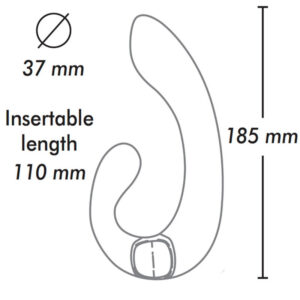 Shunga-Miyo Massager Intimo, Silicone, 10 velocità · Vibratori (imaginea 5)
