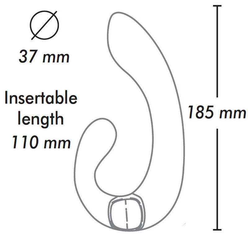 Shunga-Miyo Massager Intimo, Silicone, 10 velocità · Vibratori (imaginea 5)
