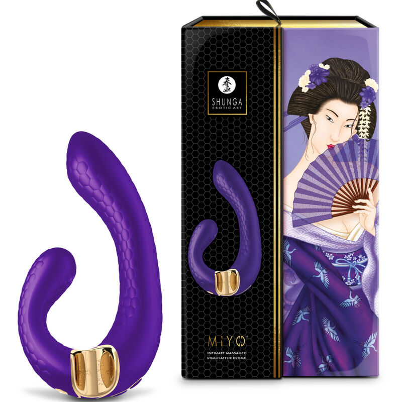 Shunga-Miyo Massager Intimo, Silicone, 10 velocità · Vibratori (imaginea 3)