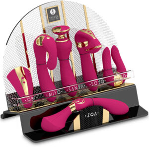 Shunga Toys-Schermo con 6 Massaggio Intimo Fucsia-Metal, USB 3 Shunga Toys-Schermo con 6 Massaggio Intimo Fucsia-Metal, USB · Vibratori