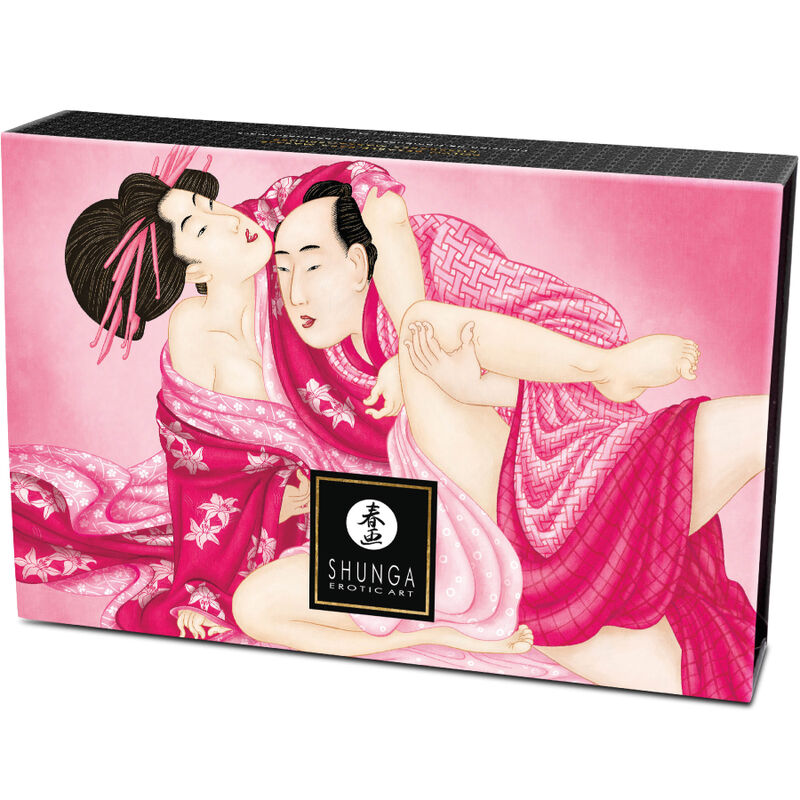 Shunga Body Power-Kit Polvere Commestibile per Massaggio Lampone · Sesso orale & Corpo (imaginea 4)