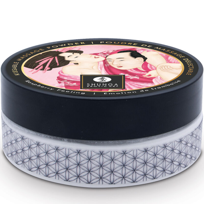 Shunga Body Power-Kit Polvere Commestibile per Massaggio Lampone 3 Shunga Body Power-Kit Polvere Commestibile per Massaggio Lampone · Sesso orale & Corpo (imaginea 3)