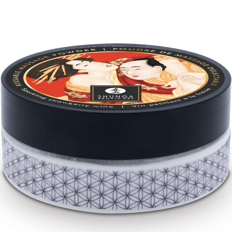 Shunga Body Power-Kit Polvere Commestibile per Massaggio alle Fragole 2 Shunga Body Power-Kit Polvere Commestibile per Massaggio alle Fragole · Sesso orale & Corpo (imaginea 2)