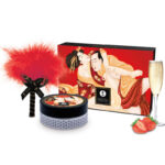 Shunga Body Power-Kit Polvere Commestibile per Massaggio alle Fragole · Sesso orale & Corpo