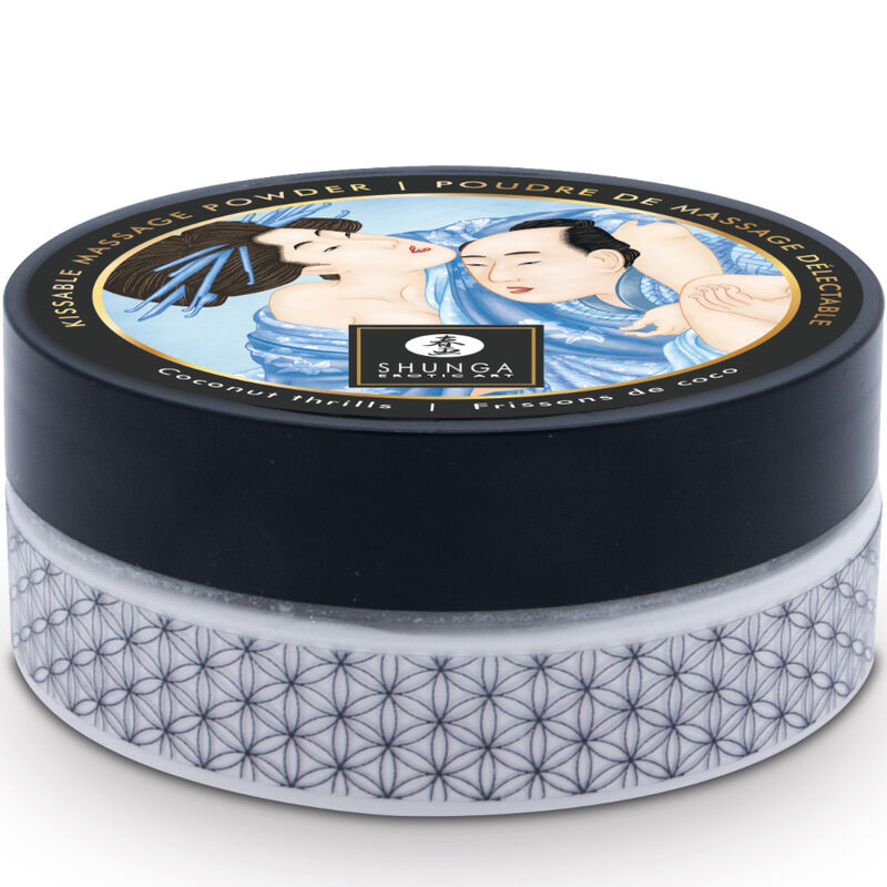 Shunga Body Power-Kit di massaggio in polvere commestibile con cocco 2 Shunga Body Power-Kit di massaggio in polvere commestibile con cocco · Sesso orale & Corpo (imaginea 2)