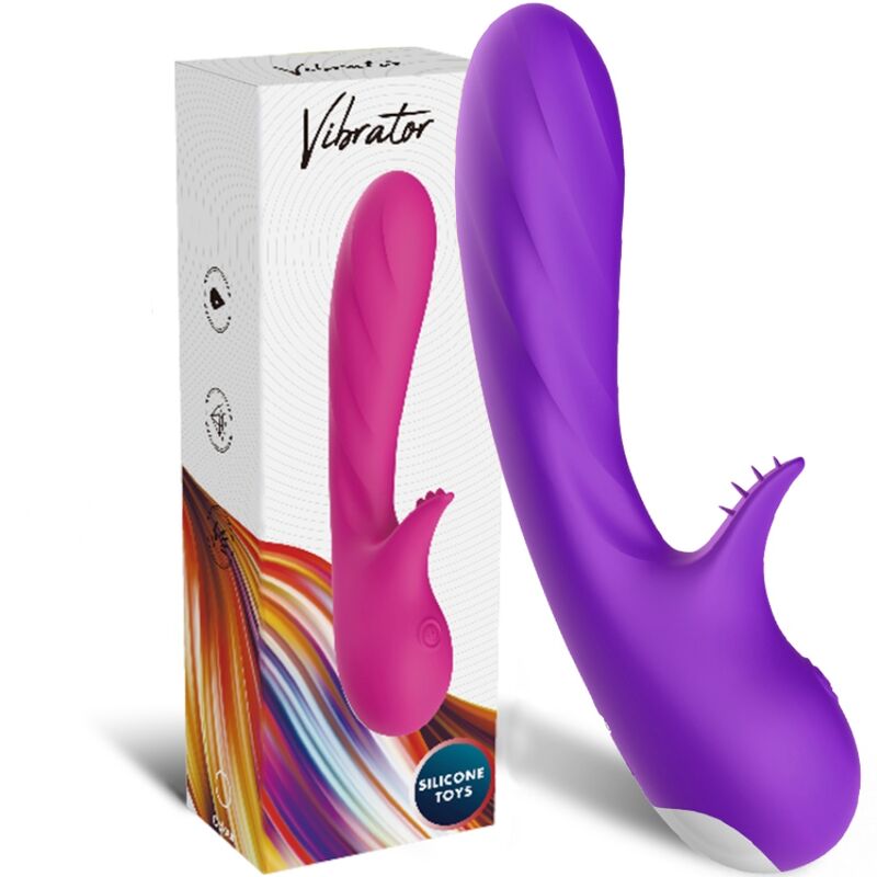 Armony Vibrators-Vibratore romantico con stimolatore in silicone · Vibratori (immagine 10)