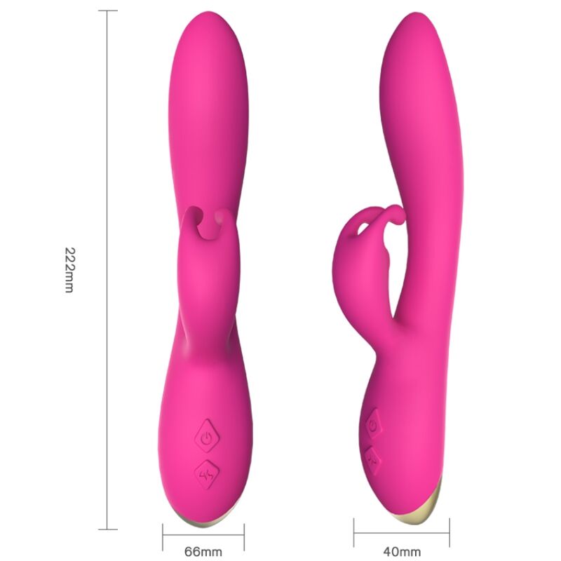 Armony Vibrators-Bonnie Vibrator Rabbit Silicone, 9 modalità · Vibratori