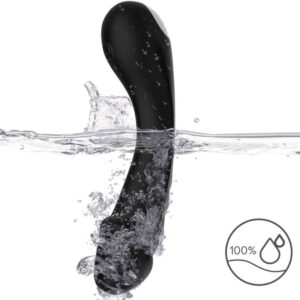 Armony Vibrators-Dildo Vibratore G-spot in Silicone Nero-10 velocità · Vibratori (immagine 4)