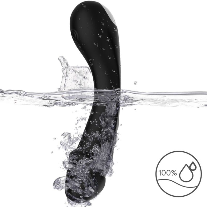 Armony Vibrators-Dildo Vibratore G-spot in Silicone Nero-10 velocità · Vibratori (immagine 4)