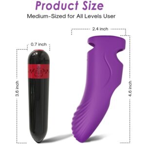 Armony Vibrators-Aurora Vibrator Finger Viola-Silicone, 10 velocità