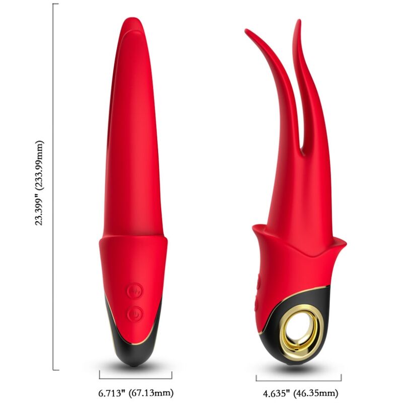 Armony Vibrators-Shadow Vibrator con doppia testa tipo lingua 15 Armony Vibrators-Shadow Vibrator con doppia testa tipo lingua · Vibratori (imaginea 3)