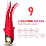 Armony Vibrators-Shadow Vibrator con doppia testa tipo lingua · Vibratori