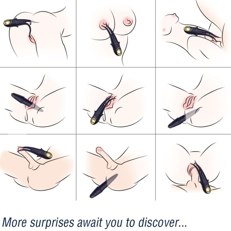 Armony Vibrators-Shadow Vibrator con doppia testa tipo lingua 20 Armony Vibrators-Shadow Vibrator con doppia testa tipo lingua · Vibratori (imaginea 8)