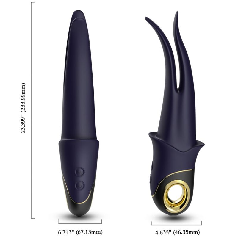 Armony Vibrators-Shadow Vibrator con doppia testa tipo lingua 22 Armony Vibrators-Shadow Vibrator con doppia testa tipo lingua · Vibratori (imaginea 10)