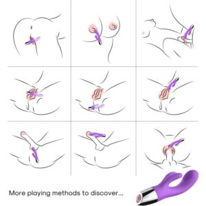 Armony Vibrators-Vibratore Rabbit Silicone, 2x9 Modi · Vibratori (immagine 8)