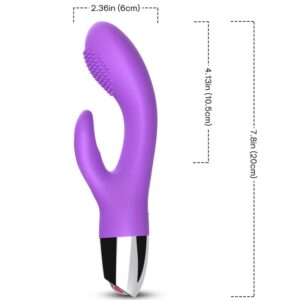 Armony Vibrators-Vibratore Rabbit Silicone, 2x9 Modi · Vibratori (immagine 7)