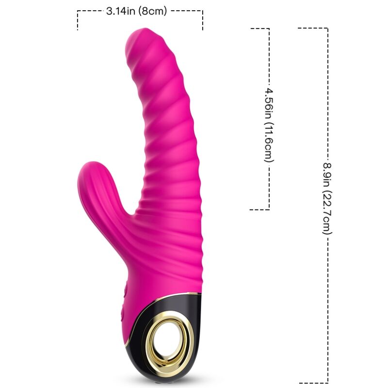 Armony Vibrators-Eternity Silicone Vibrator, 2x9 Modi · Vibratori