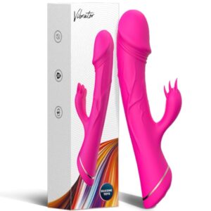 Armony Vibrators-Dildo Vibrator Rabbit din Silicon Fuchsia-10 · Vibratoare (imaginea 2)