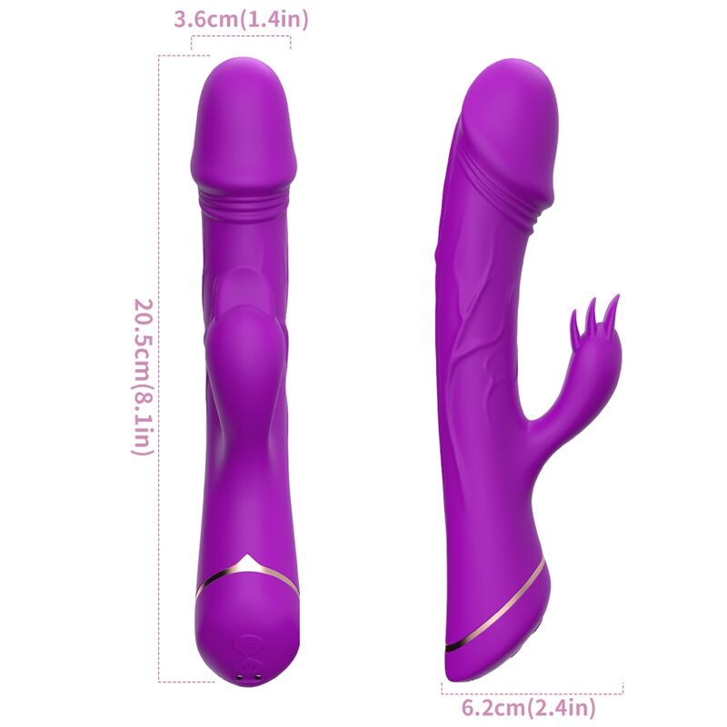 Armony Vibrators-Dildo vibratore coniglio in silicone · Vibratori (immagine 9)
