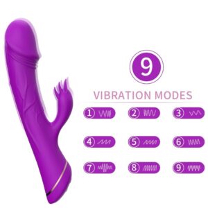 Armony Vibrators-Dildo vibratore coniglio in silicone · Vibratori (immagine 7)