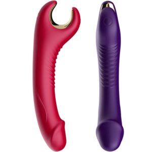 Armony Vibrators-Prince Dildo Vibratore e Rotatore Rosso-Silicone · Vibratori (imaginea 4)