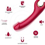 Armony Vibrators-Prince Dildo Vibratore e Rotatore Rosso-Silicone · Vibratori
