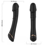 Armony Vibrators-Dildo Vibratore Silicone Nero-10 velocità · Vibratori