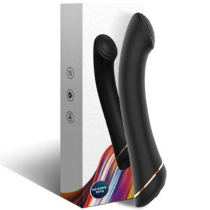 Armony Vibrators-Vibratore a testa piatta in Silicone, Nero-10 velocità · Vibratori (imaginea 4)