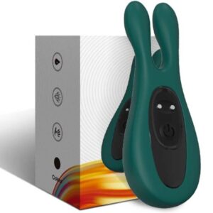 Armony Stimulators-Stimolatore e vibratore coniglio Verde-Silicone · Vibratori (immagine 5)
