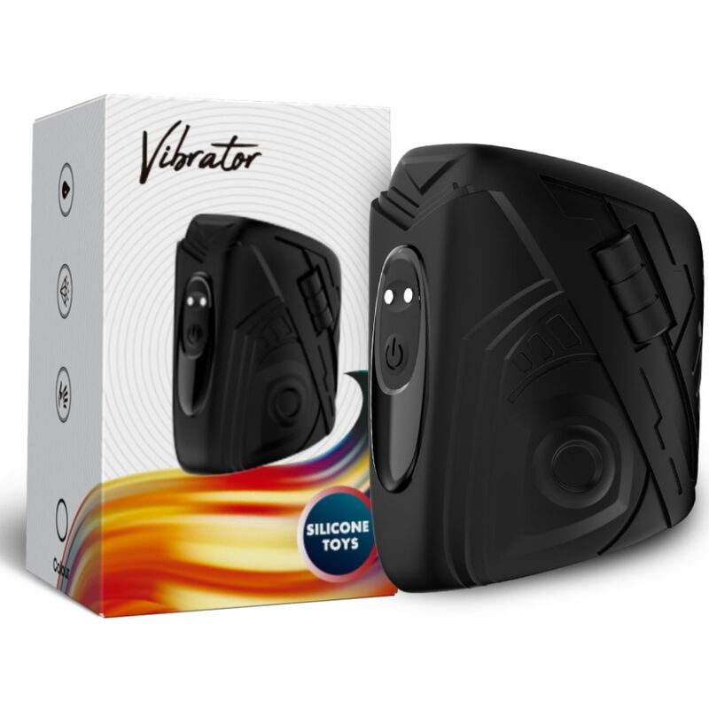 Armony For Him-Masturbatore & Vibratore Nero-Silicone, 10 velocità · Masturbatori (imaginea 4)