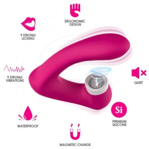 Armony Stimulators-Secretkiss Stimolatore Clitorideo con Funzione · Vibratori (imaginea 3)