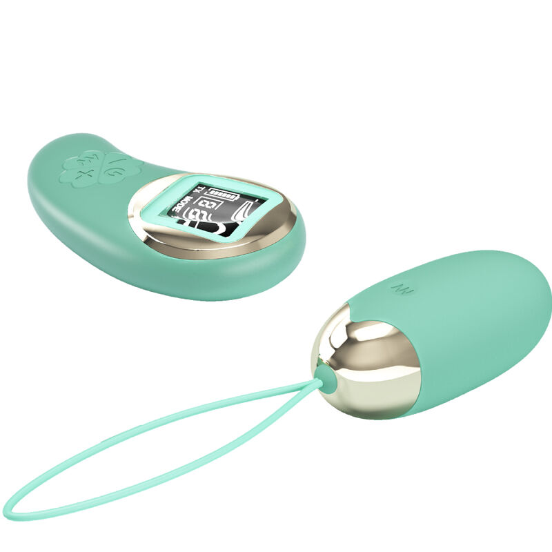 Remote Control-Uovo Vibratore Verde con Telecomando Miniera-Silicone, 10 2 Remote Control-Uovo Vibratore Verde con Telecomando Miniera-Silicone, 10 — PRETTY LOVE · Vibratori (immagine 2)