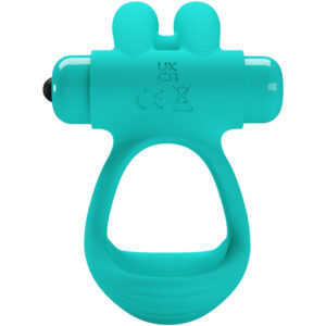 For Him-Dante Green Rabbit Anello Vibratore-Silicone, 10 velocità 11 For Him-Dante Green Rabbit Anello Vibratore-Silicone, 10 velocità — PRETTY LOVE · Anelli & Guaine per pene (imaginea 4)