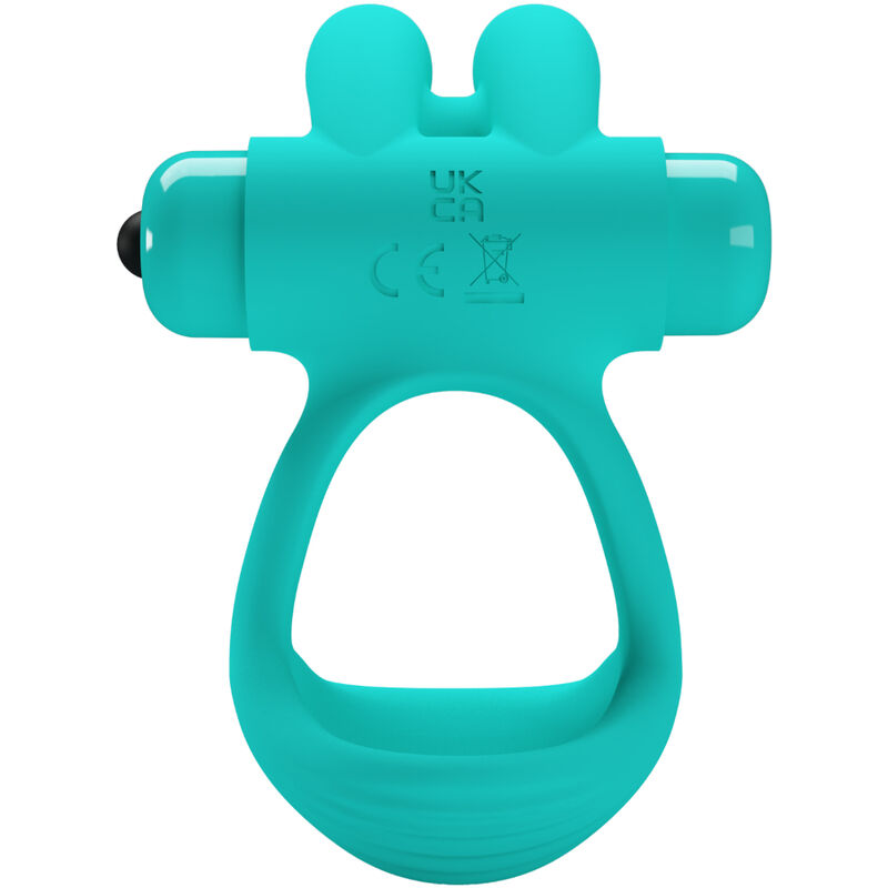 For Him-Dante Green Rabbit Anello Vibratore-Silicone, 10 velocità 4 For Him-Dante Green Rabbit Anello Vibratore-Silicone, 10 velocità — PRETTY LOVE · Anelli & Guaine per pene (imaginea 4)