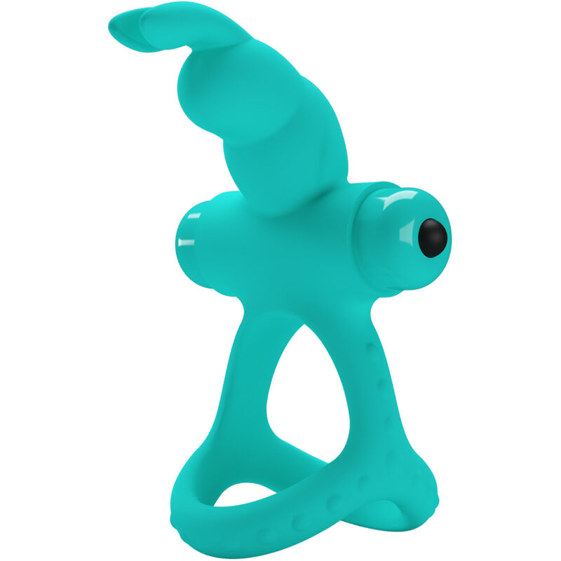 For Him-Figgy Green Rabbit Anello Vibratore-Silicone, 10 velocità 1 For Him-Figgy Green Rabbit Anello Vibratore-Silicone, 10 velocità — PRETTY LOVE · Anelli & Guaine per pene