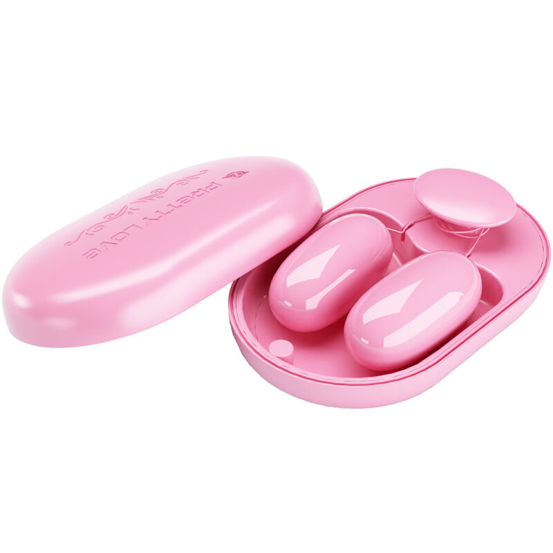 Remote Control-Fun Box Bullet Vibrante Rosa-Silicone, 12 velocità — PRETTY LOVE · Vibratori (immagine 4)
