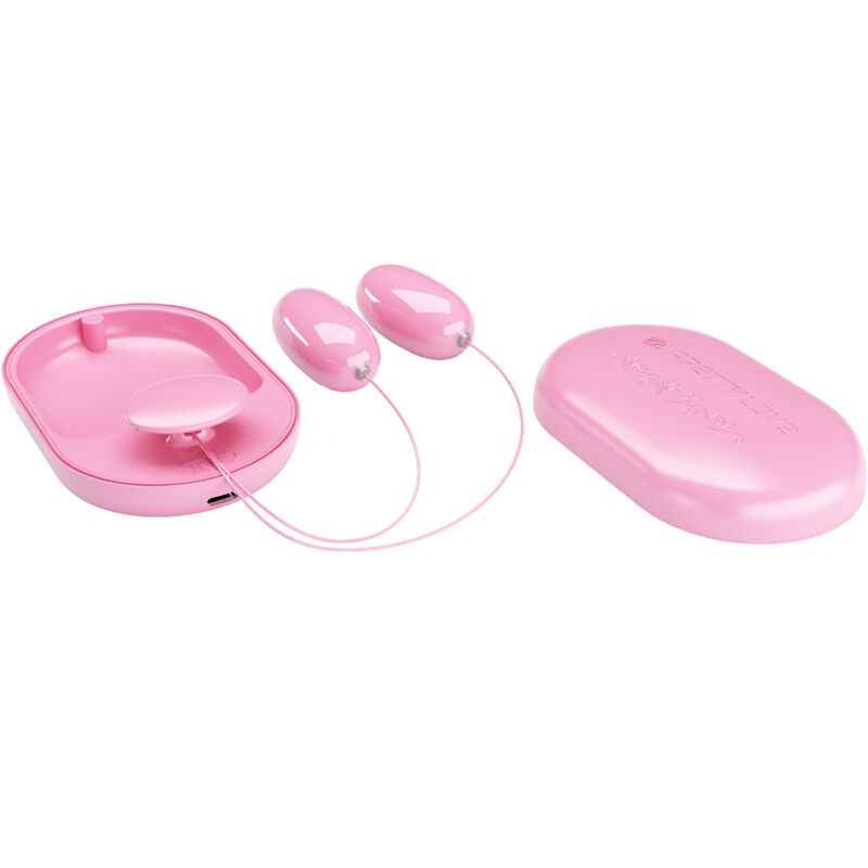 Remote Control-Fun Box Bullet Vibrante Rosa-Silicone, 12 velocità — PRETTY LOVE · Vibratori (immagine 3)