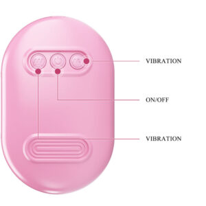 Remote Control-Fun Box Bullet Vibrante Rosa-Silicone, 12 velocità — PRETTY LOVE · Vibratori (immagine 7)