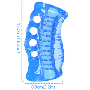 Armony For Him-Masturbatore Finger Blue-TPE, Impermeabile · Masturbatori (imaginea 3)