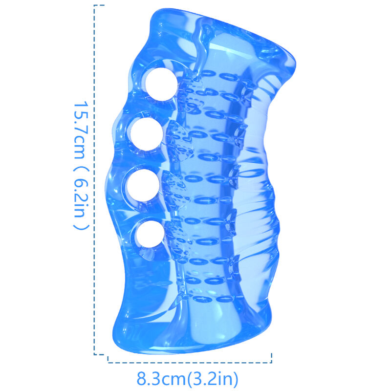 Armony For Him-Masturbatore Finger Blue-TPE, Impermeabile 3 Armony For Him-Masturbatore Finger Blue-TPE, Impermeabile · Masturbatori (imaginea 3)