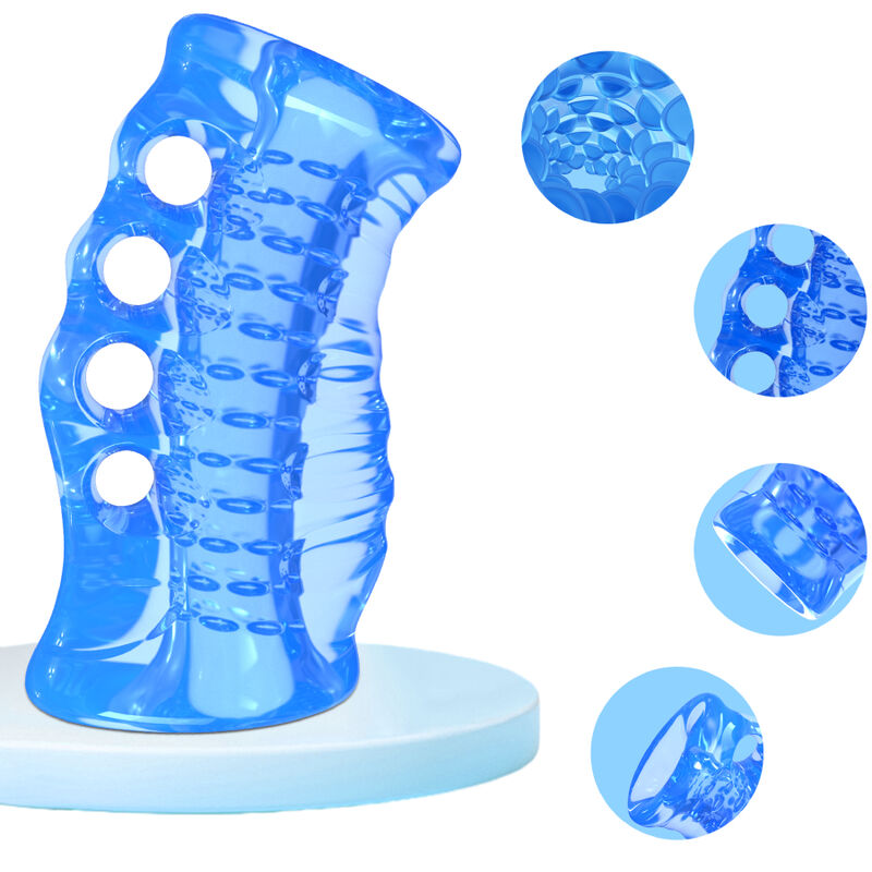 Armony For Him-Masturbatore Finger Blue-TPE, Impermeabile 2 Armony For Him-Masturbatore Finger Blue-TPE, Impermeabile · Masturbatori (imaginea 2)
