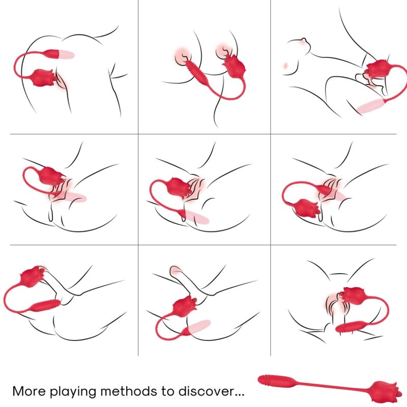 Armony Stimulators-3-In-1 Rosa Stimolatore Suzione e Up&down 5 Armony Stimulators-3-In-1 Rosa Stimolatore Suzione e Up&down · Vibratori (imaginea 5)