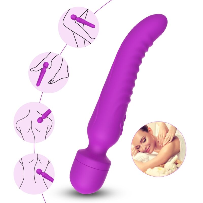 Armony-Mission Massaggiatore e Vibratore con Effetto Riscaldamento