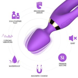 Armony Massagers-Massaggiatore e vibratore coniglio in silicone · Vibratori (immagine 7)