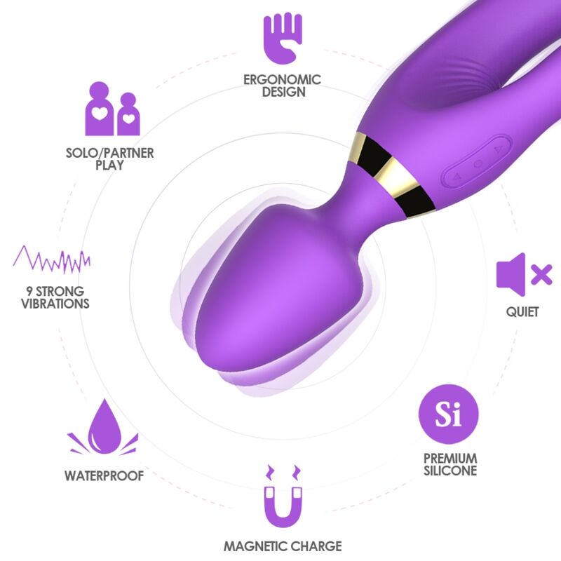 Armony Massagers-Massaggiatore e vibratore coniglio in silicone · Vibratori (immagine 7)