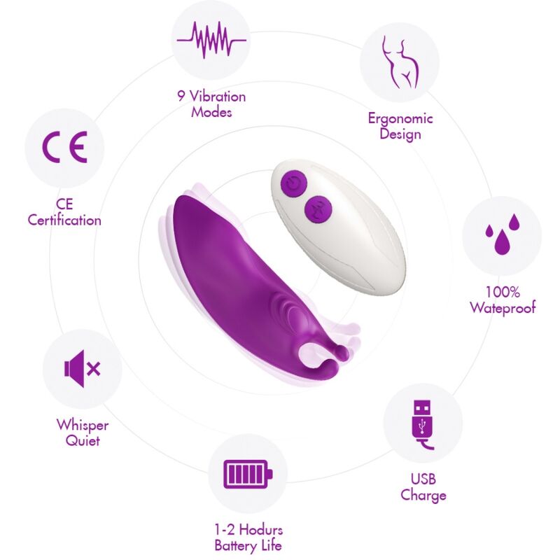 Armony Wearables-Honeybee Mutandine vibranti indossabili G-spot · Vibratori (imaginea 20)