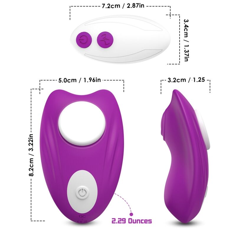 Armony Wearables-Butterfly Mutandine Vibratore Portatile 26 Armony Wearables-Butterfly Mutandine Vibratore Portatile · Vibratori (imaginea 8)